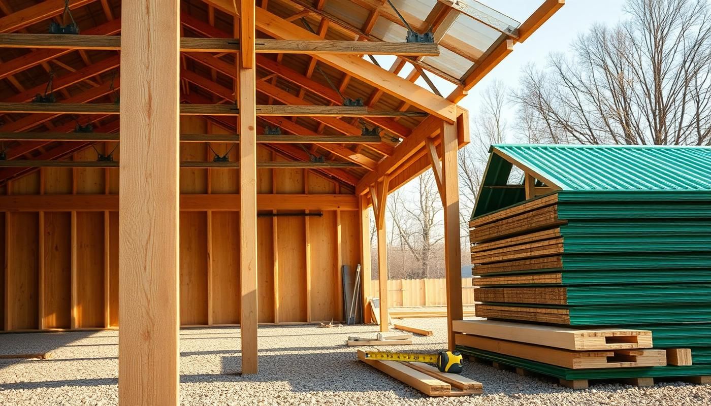 Shed and pole barn planning in western Kentucky